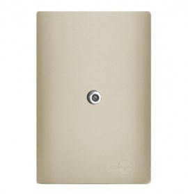 Conjunto Coaxial Antena 4x2 - Novara Especiais Champanhe